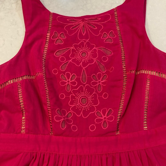 Bright Pink Cocktail Dress - Size 2 - Perfect for Summer - Picture 4 of 6